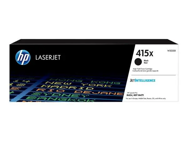 Consumable HP 415X High Yield Black Original LaserJet Toner Ca - W2030X
