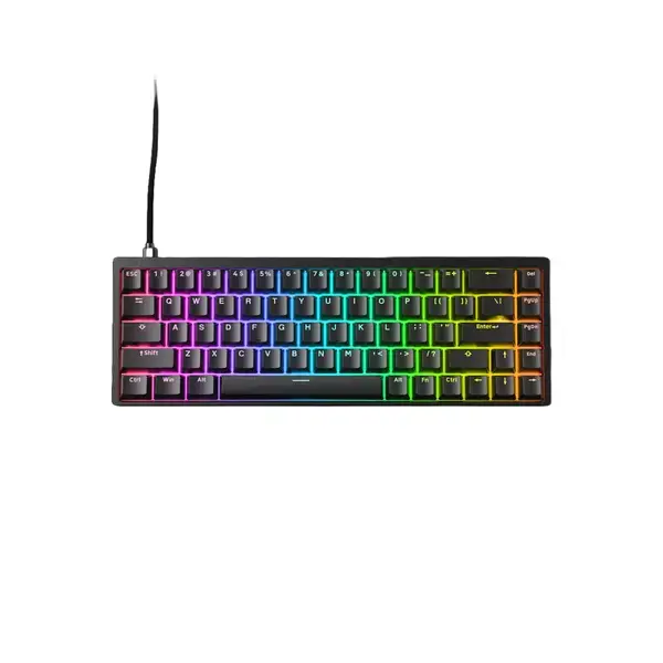 Endgame Gear Професионална геймърска механична клавиатура Professional KB65HE 8K Gateron Magnetic Switches, Hall Effect, RGB Black - EGG-KB65HE-8K-RUS
