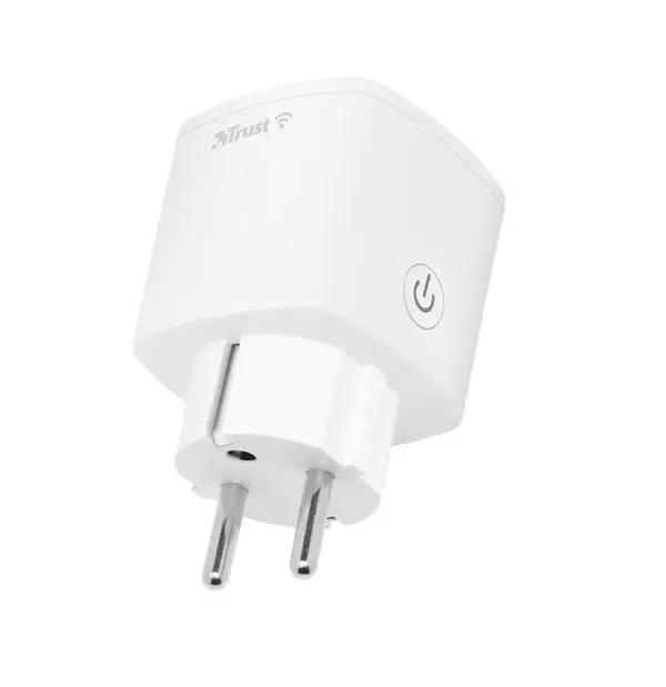 Представяме ви TRUST Smart WiFi Socket 3500W 16A - 71289, интелигентният контакт, който ще промени начина ви на живот!