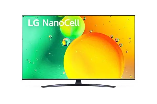 LG  55" 4K IPS HDR Smart Nano Cell TV, 3840x2160, Pure Colors, DVB-T2/C/S2, Active HDR ,HDR 10 PRO, webOS Smart TV - 55NANO763QA