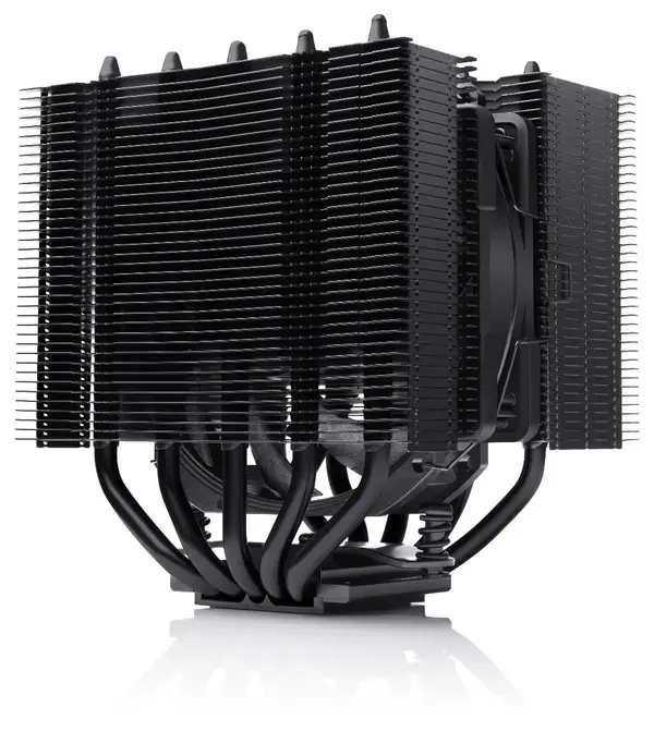 Noctua Охлаждане CPU Cooler NH-D12L chromax.black - NH-D12L.CH.BK