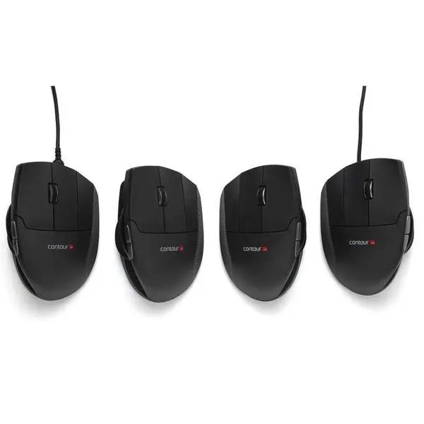 Безжична дясна мишка Contour UniMouse черна -  (A)   - UNIMOUSE-WL (8 дни доставкa)
