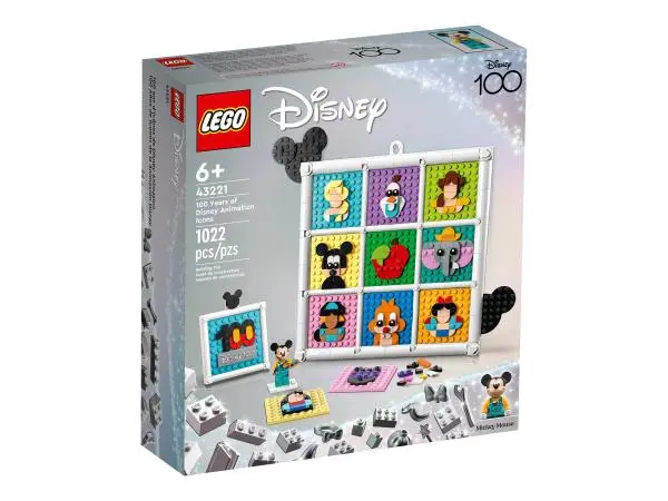 LEGO Disney Classic 100 години анимационни филми 43221 -  (A)   - 43221 (8 дни доставкa)