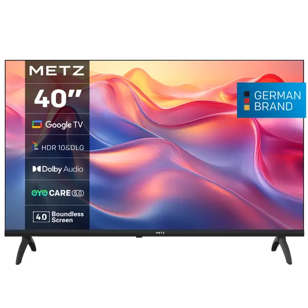 METZ Телевизор 40MTF6000Z 40" FullHD, LED TV, черен - METZ-TV-40MTF6000Z