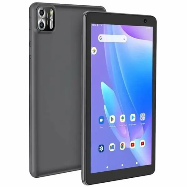 Таблет Pritom B8 (сив), 8" (20.32cm) IPS дисплей, осемядрен AllWinner A523 1.8 GHz, 4GB RAM, 64GB Flash памет, 8 & 2 Mpix камери, Android