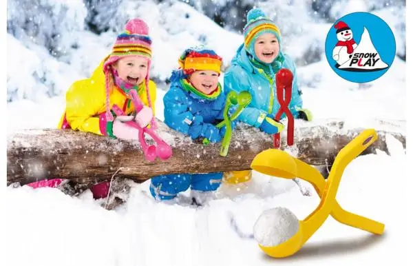 Jamara Snow Play Schneeballzange 38cm rot/2+ - Schneeballzange 38cm rot