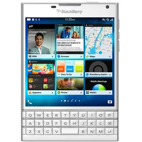 BlackBerry Passport 32GB pure white QWERTZ DE -  (К)  - PRD-59181-025 (8 дни доставкa)