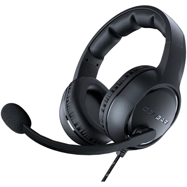 COUGAR HX330 Gaming Headset, Black - CGR-P50B-250