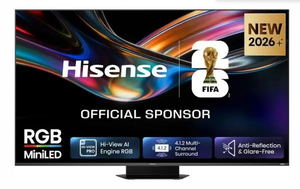 Hisense 75" UR9S, 4K Ultra HD 3840x2160, RGB Mini Led , DLED, Quantum Dot, 180Hz, IPS, HDR 10+, HLG, Dolby Vision IQ - 75UR9S