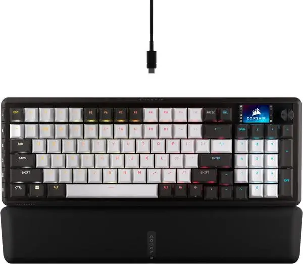 Геймърскa механична клавиатура Corsair Vanguard 96 - Corsair MLX Plasma - CORSAIR-KEY-CH-91E921E-NA
