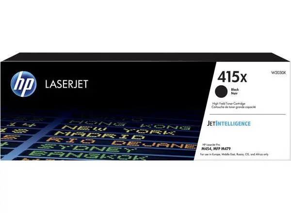 HP 415X Black LaserJet Toner Cartridge - W2030X