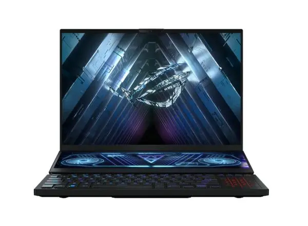 Лаптоп Asus ROG Zephyrus Duo 16 GX650PI-NM011X AMD Ryzen 9 7945HX 2.50 GHz, 64 MB cache, 32GB 4800MHz (2x16GB), SSD 2000GB M.2 NVMe PCIe 4.0 - 90NR0D71-M000J0