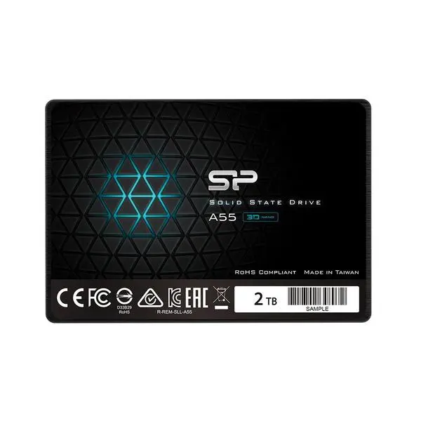 SSD SILICON POWER A55, 2.5", 2 TB, SATA3 3D NAND flash - SP002TBSS3A55S25