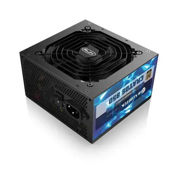 Захранване Raijintek PSU ATX 3.0 850W Gold CRATOS 850 BLACK - 0R30B00007