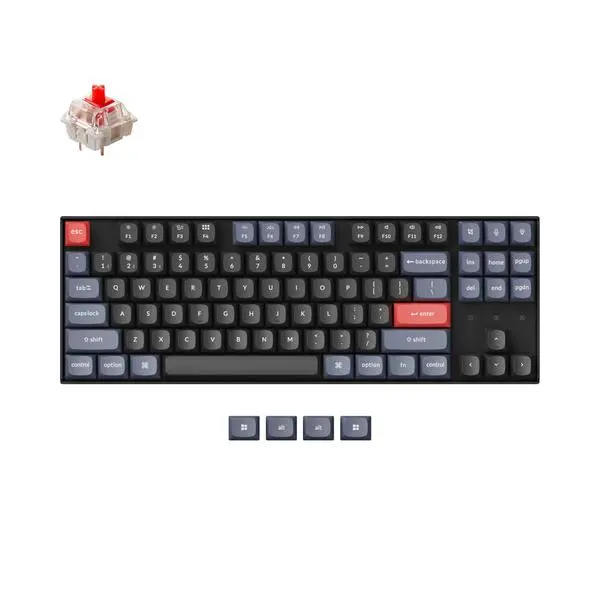Keychron K8 Pro TKL Gateron G Pro (Hot Swappable) Red Switch RGB Backlight Plastic Frame: Едно изключително геймърско изживяване