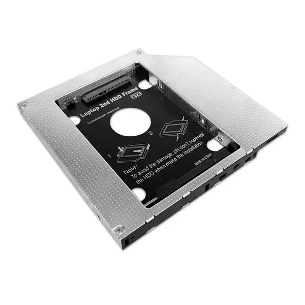 Makki Makki кади за лаптоп Laptop Caddy 12.7mm SATA3 with LED/switch - MAKKI-CADDY-127-LS