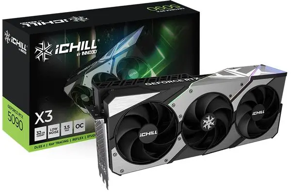 Inno3D GeForce RTX 5090 32GB GDDR7 iChill X3 - C50903-32D7X-175967H