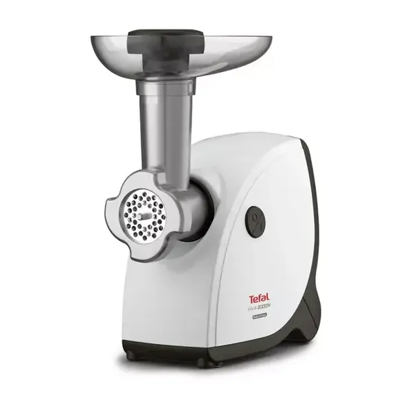 Месомелачка Tefal NE463138, решетки от неръждаема стомана, 2000W, бяла