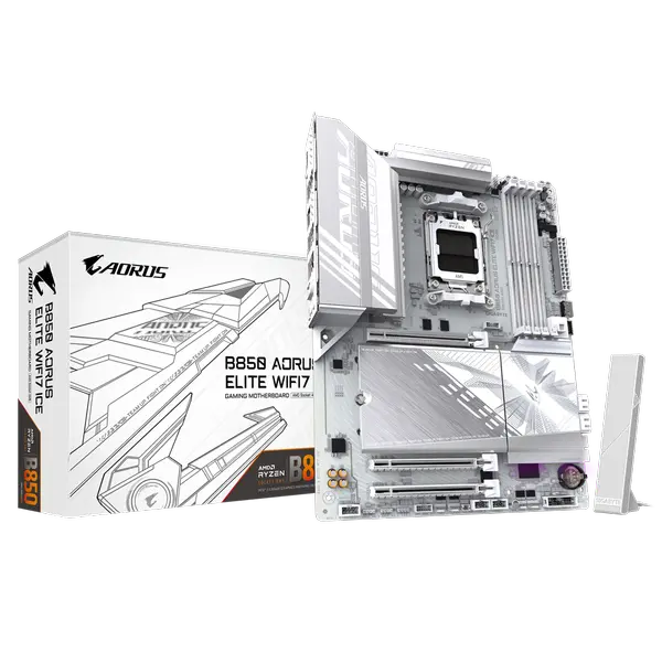 Дънна платка GB B850 AOR ELITE WF7 ICE /AM5 (70714)