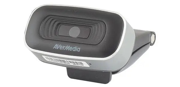 Уеб камера с микрофон AverMedia PW310, 1080p, USB 2.0, Черна - AVER-WEB-CAM-PW310-BK