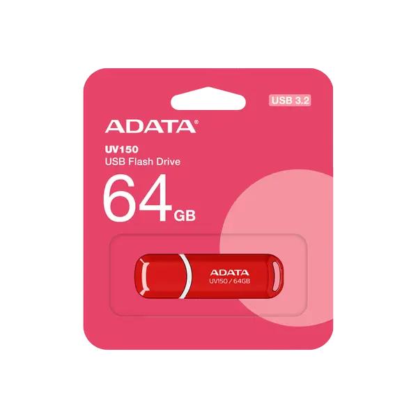 ADATA64GB USB3 UV150  RED