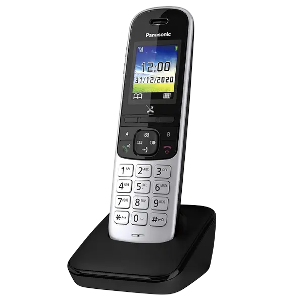 Безжичен DECT телефон Panasonic KX-TGH710FXS - 1015091