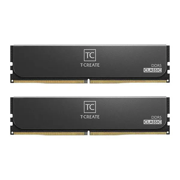 Team Group T-Create Classic Black DDR5 32GB (2x16GB) 6000MHz CL48 - AMD Expo, Intel XMP -  CTCCD532G6000HC48DC01