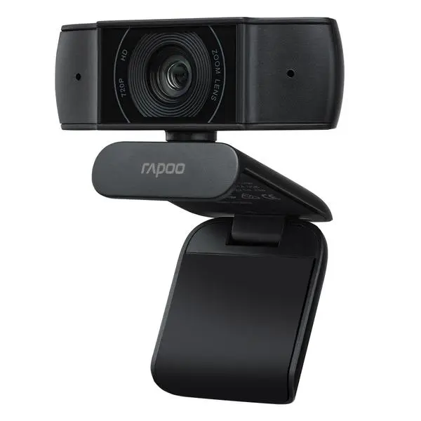 Уеб камера Rapoo XW170, микрофон, HD 720p, 30 fps, Черен - RAPOO-20023