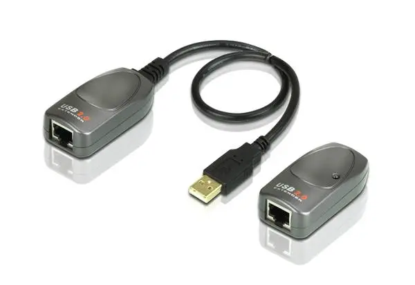 ATEN USB 2.0 Cat 5 екстендър, 60 м - UCE260