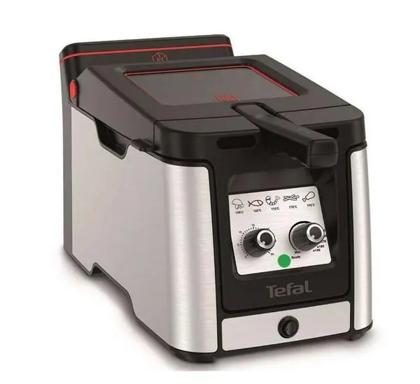 Tefal FR600D10, CLEAR DUO (ODORLESS), 1.2kg (3.5L), 2000W, adjustable temp & timer (30min), removable bowl, cool touch, on/off - FR600D10