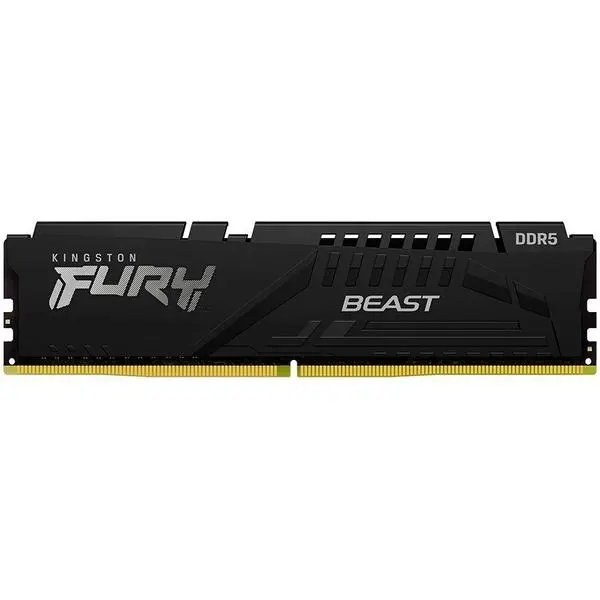 Kingston 16GB 6000MT/s DDR5 CL30 DIMM (Kit of 2) FURY Beast Black XMP - KF560C30BBK2-16
