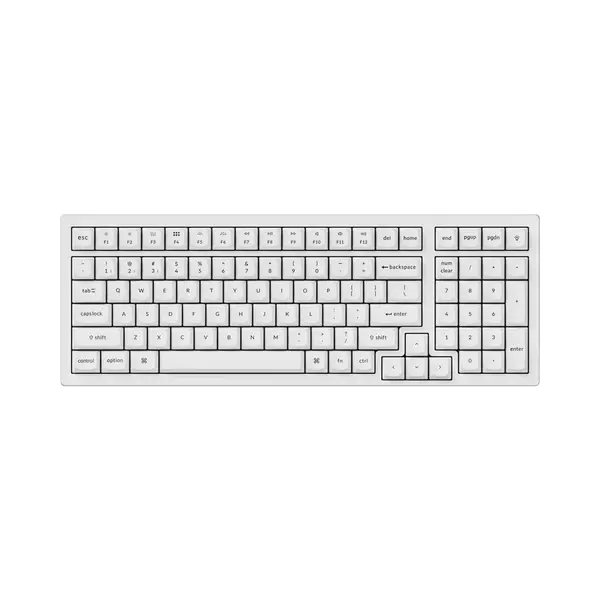 Геймърска Механична клавиатура Keychron K4 Pro White K4P-O3 - KEYCHRON-KEY-K4P-O3