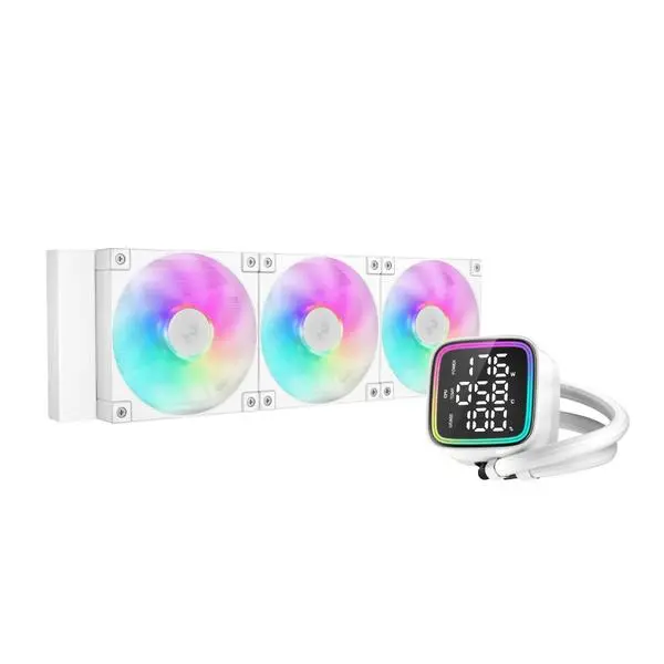 DeepCool DeepCool водно охлаждане Water Cooling LD360 WH LED Display, A-RGB - R-LD360-WHDMMN-G-1