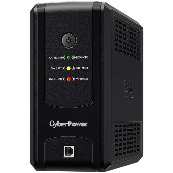 CyberPower UPS с AVR, 850VA/425W, Line-Interactive, 3x Schuko, Runtime at 90W ( min ):20, Surge and Spike protection; GreenPower UPS; UT850EG - UT850EG