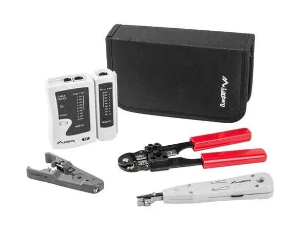Lanberg network tool case w. network tools and tester - NT-0301