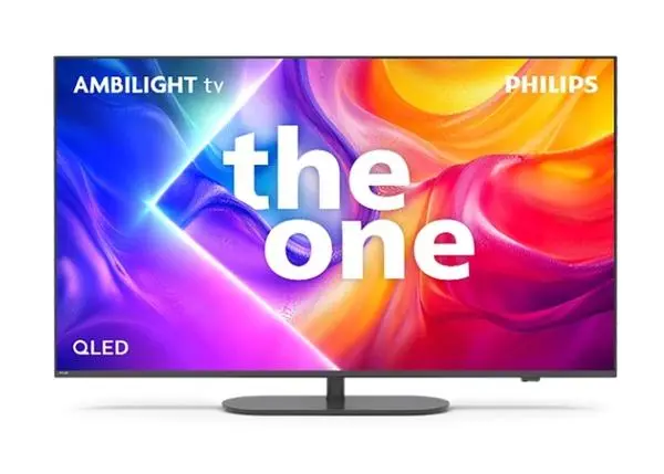 Philips  55" The One 4K Ultra HD QLED, 3840x2160p, DVB-T/T2/T2-HD/C/S/S2, 144Hz, Ambilight 3, P5 Perfect Picture - 55PUS9010/12