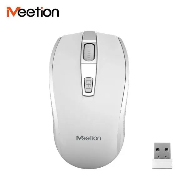 Meetion Mouse R560 White 2.4G Wireless, 3+1 Buttons, Max.1600 DPI, Switch