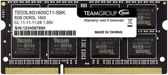 Team Group Elite DDR3L - 8GB, 1600 mhz, CL11-11-11-28 1.35V -  TED3L8G1600C11-S01