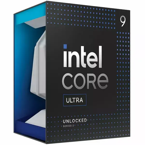 Процесор Intel Core Ultra 9 285K, двадесет и четириядрен (3.7/5.7GHz, 36MB Cache, 0.3-2.0GHz, LGA1851), BOX, без охлаждане, BX80768285K