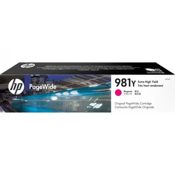 HP 981Y Extra High Yield Magenta Original PageWide Cartridge - L0R14A