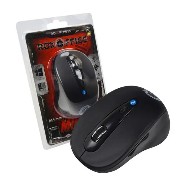 RoxPower LK-313 Wireless Mouse Black