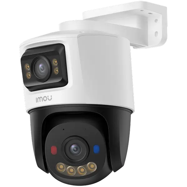 Imou Dual-Lens PoE Outdoor Smart IP PTZ Camera, 5MP+5MP, 3.6mm 76H, 0-260 Pan, 0-25 Tilt - IPC-PS70FP-10M0