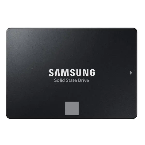 Памет SSD 2TB, Samsung 870 EVO (MZ-77E2T0B/EU), SATA 6Gb/s, 2.5" (6.35 cm), скорост на четене 560 MB/s, скорост на запис 530 MB/s