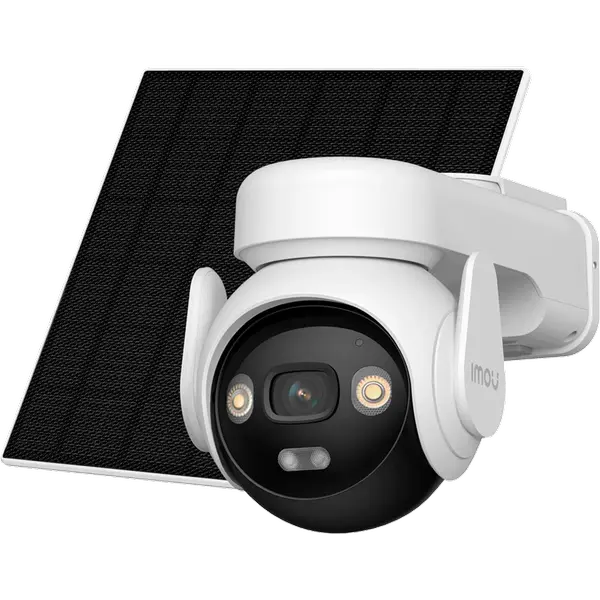 Imou AOV PT solar kit 5MP, smart full color night vision 4G+Wi-Fi IP camera,3.6mm fixed lens - IPC-B7ED-5M0TEA-EU/FSP14