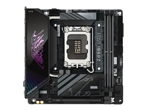 Gigabyte Z890I AORUS ULTRA (Z890,S1851,mITX,DDR5) -  (A)   - Z890I AORUS ULTRA (8 дни доставкa)