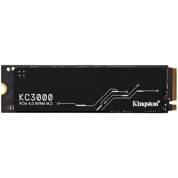 KINGSTON KC3000 1024GB SSD, M.2 2280, PCIe 4.0 NVMe, Read/Write 7000/6000MB/s, Random Read/Write: 900K/1000K IOPS - SKC3000S/1024G