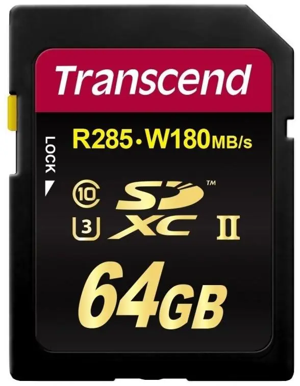 Transcend 64GB SDXC Class3 UHS-II Card - TS64GSDC700S