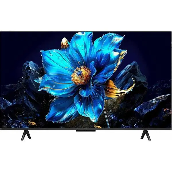 Телевизор TCL, 43" (109.22cm) 4K/UHD QLED Smart TV, HDR10+, Dolby Vision, Dolby Atmos, DTS Virtual:X, DVB-T2/C2/S2, Wi-Fi, Bluetooth, LAN, 3x HDMI, 2x USB, 43P79K