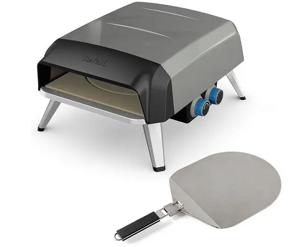 Tefal JM412010 Gas Pizza Oven Gaz Grey Fr - JM412010