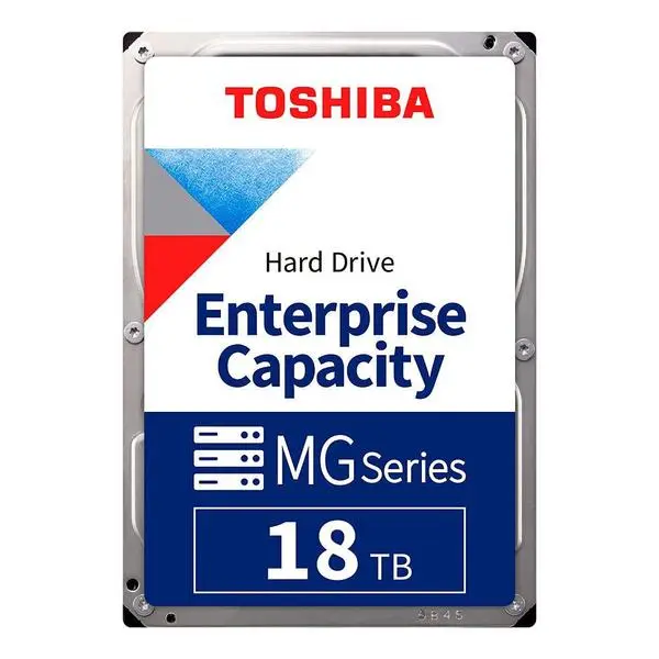 Хард диск Toshiba MG Enterprise, 18TB, 512MB, SATA 6.0Gb/s, 7200rpm, MG09ACA18TE